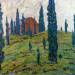 Landscape with Cypress Trees